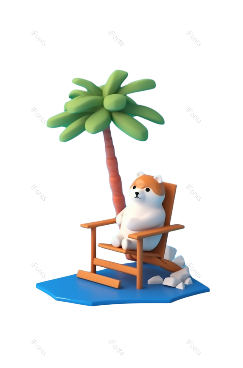 天空图片,夏天元素,插画PNG,蓝色背景免抠素材